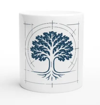 The Resiliency Blueprint - 11oz Ceramic Mug White